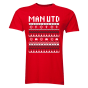 Man Utd Christmas T-Shirt (Red) - Kids