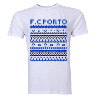 Porto Christmas T-Shirt (White) - Kids