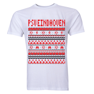 PSV Eindhoven Christmas T-Shirt (White) - Kids