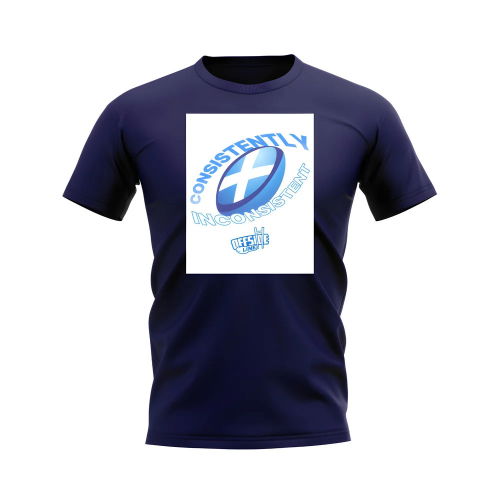 Scotland Consistently Inconsistent T-Shirt (Navy)