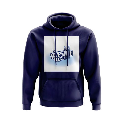 The Offside Line Logo Hoody (Navy)
