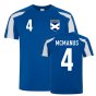 Stephen McManus Scotland Sports Training Jersey (Blue)