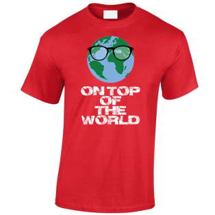 Jurgen Klopp On Top of the World T-Shirt (Red)