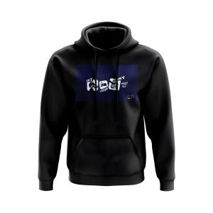 Eat, Sleep, Rugby Repeat Hoody - Version 11 (Black/Navy)