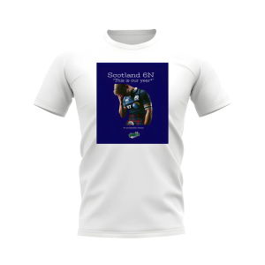 Scotland Our Year Rugby T-shirt - Version 1 (White/Navy)