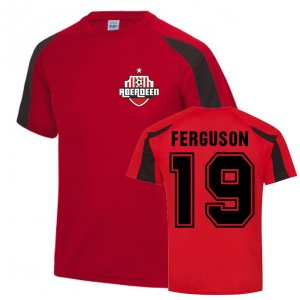 Lewis Ferguson Aberdeen Sports Training Jersey (Red)