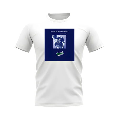 Scotland Our Year Rugby T-shirt - Version 6 (White/Navy)