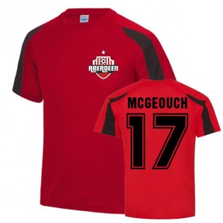 Dylan McGeouch Aberdeen Sports Training Jersey (Red)