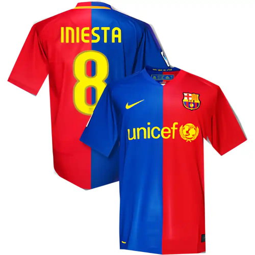 08-09 Barcelona home (Iniesta 8) 08-09 Barcelona home (Iniesta 8)
