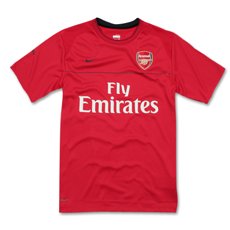 08-09 Arsenal Training Jersey (red) - Kids