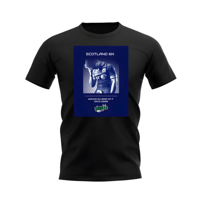 Scotland 2000 6 Nations T-Shirt (Black)