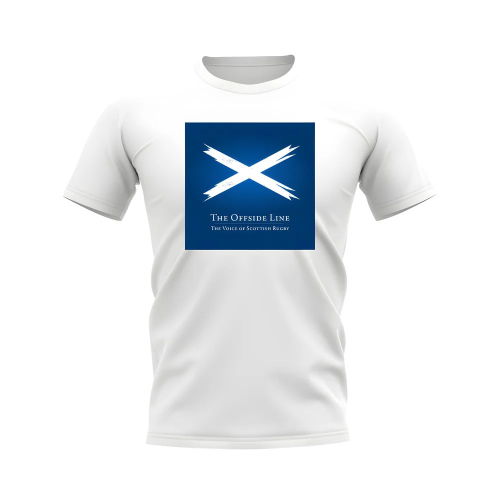 Scotland Offside Line T-Shirt (White)