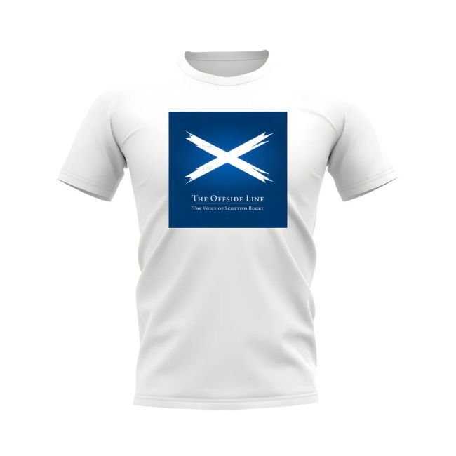 Scotland Offside Line T-Shirt (White)
