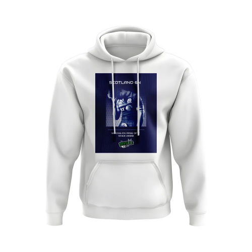 Scotland 2000 6 Nations Rugby Hoody (White/Navy)