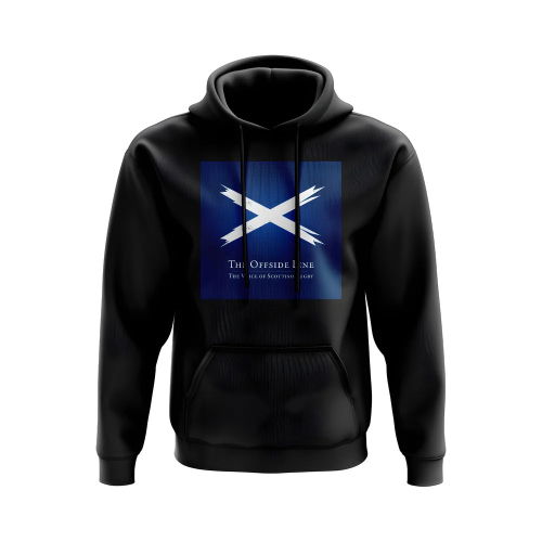 Scotland Offside Line Rugby Hoody (Black/Navy)