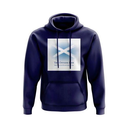 Scotland Offside Line Rugby Hoody (Navy/White)
