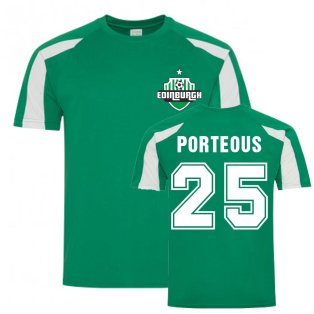 Ryan Porteous Hibs Sports Training Jersey (Green)