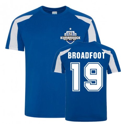 Kirk Broadfoot Kilmarnock Sports Training Jersey (Blue)