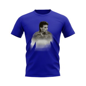 Roberto Baggio Italy Legend T-Shirt (Blue)