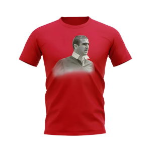 Eric Cantona Manchester United Legend T-Shirt (Red)