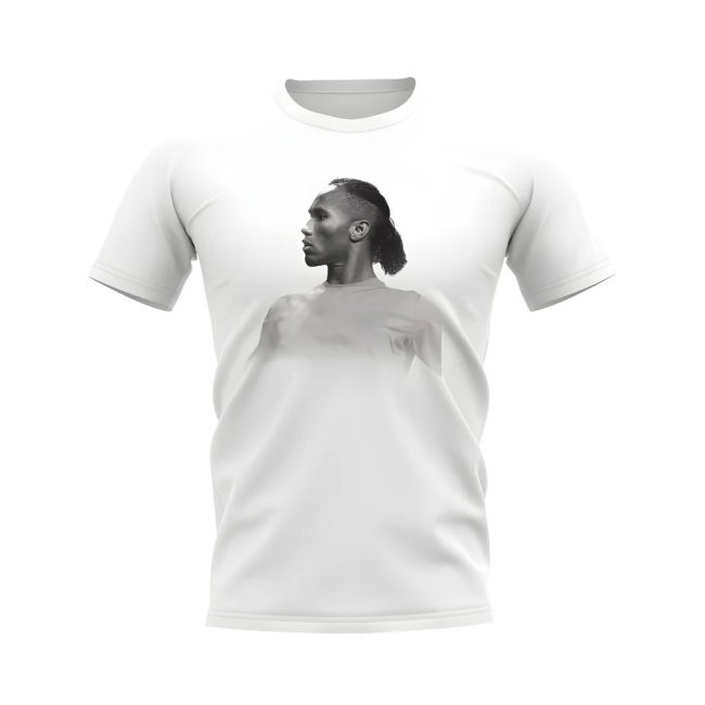 Didier Drogba Chelsea Legend T-Shirt (White)