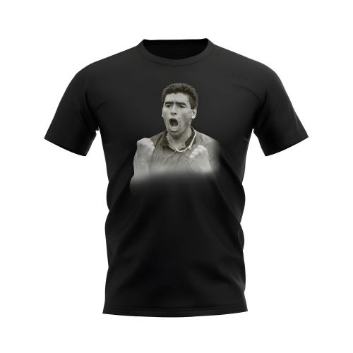 Diego Maradona Argentina Legend T-Shirt (Black)