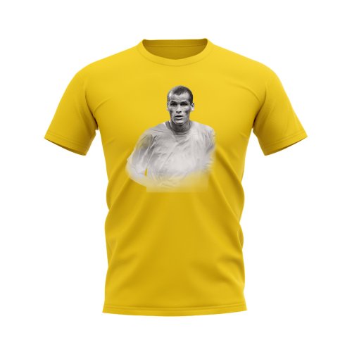 Rivaldo Brazil Legend T-Shirt (Yellow)