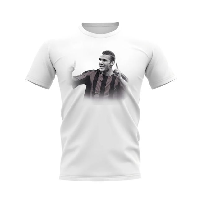 Andriy Shevchenko AC Milan Legend T-Shirt (White)