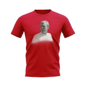 Bobby Moore England Legend T-Shirt (Red)