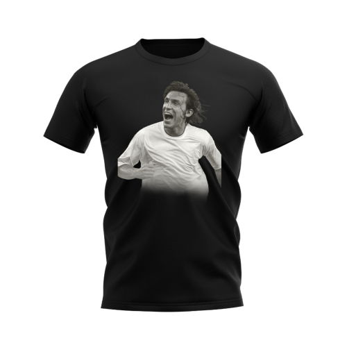 Andrea Pirlo Italy Legend T-Shirt (Black)