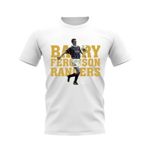 Barry Ferguson Rangers Player Tee (White)