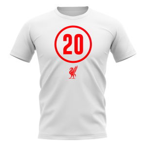 Liverpool 20 Titles T-Shirt (White)