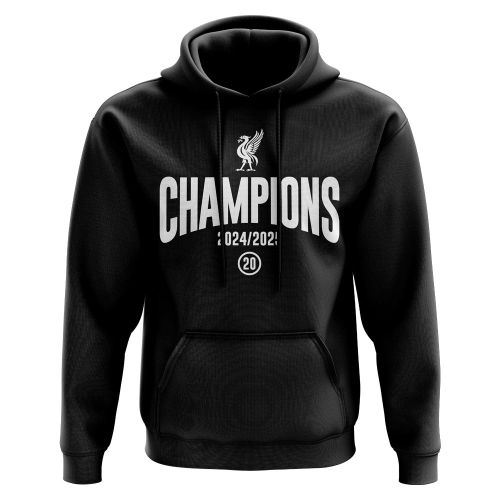 Liverpool 2024-2025 Champions Hoody (Black)