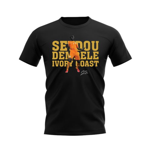 Seydou Doumbia Ivory Coast Player Tee (Black)