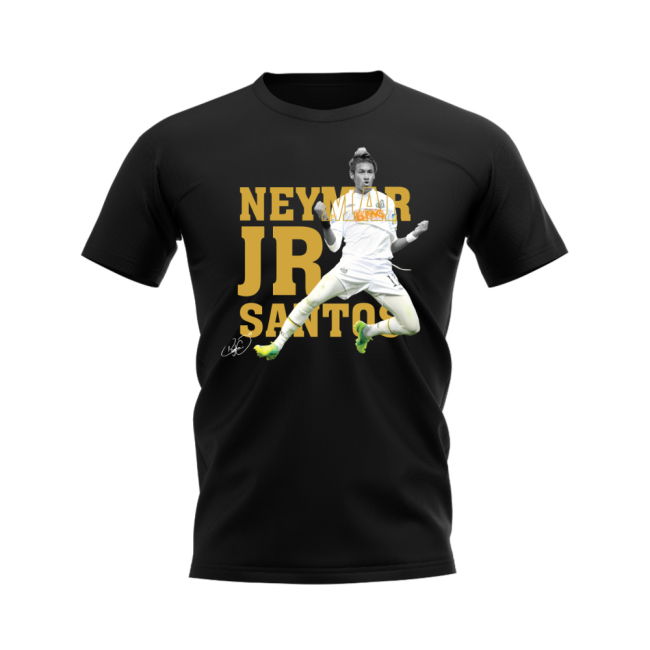 Neymar Santos Player Tee (Black)