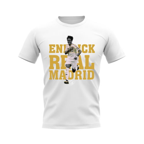 Endrick Real Madrid Player Tee (White)