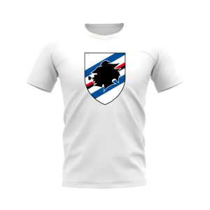 Sampdoria Badge T-Shirt (White)