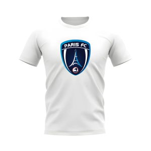 Paris FC Badge T-Shirt (White)