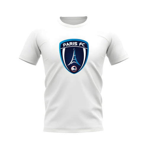 Paris FC Badge T-Shirt (White)