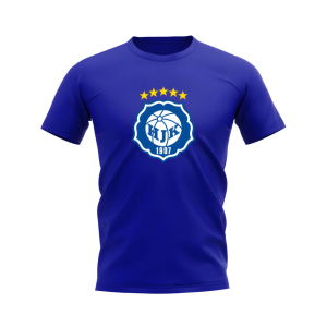 Helsinki Badge T-Shirt (Royal Blue)