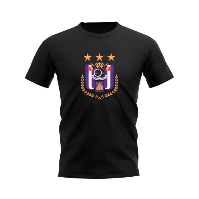 Anderlecht Badge T-Shirt (Black)
