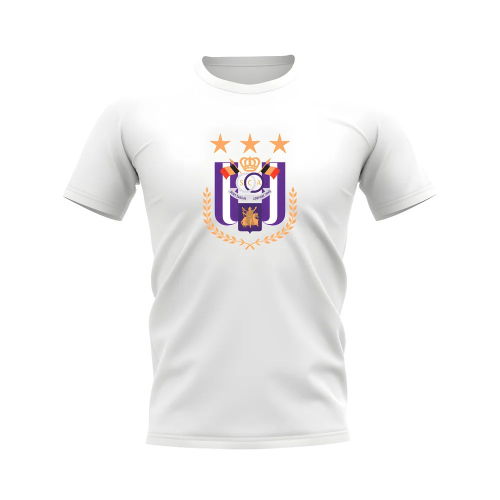 Anderlecht Badge T-Shirt (White)