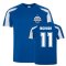 Bob McHugh Greenock Morton Sports Training Jersey (Blue)