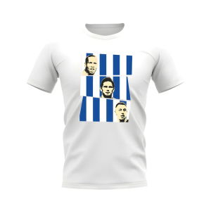 Drogba Lampard Terry Chelsea Trio T-Shirt (White)