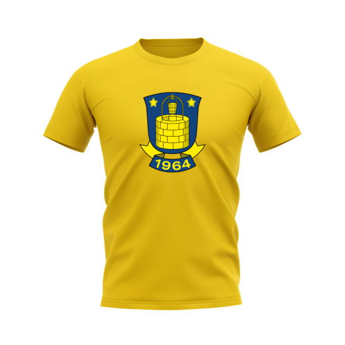 Brondby Badge T-Shirt (Yellow)
