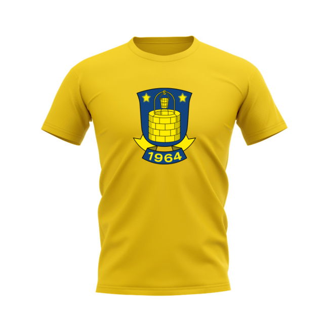 Brondby Badge T-Shirt (Yellow)