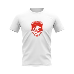 Santa Clara Badge T-shirt (White)