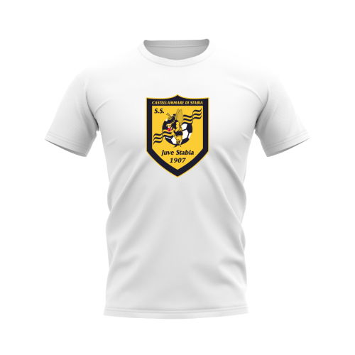 Juve Stabia Badge T-shirt (White)