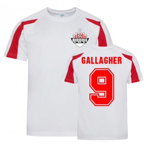 Calum Gallagher Airdrie Sports Training Jersey (White)