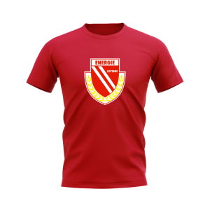 Energie Cottbus Badge T-shirt (Red)